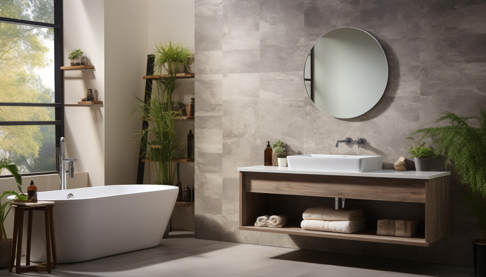 How to install a bathroom mirror?
